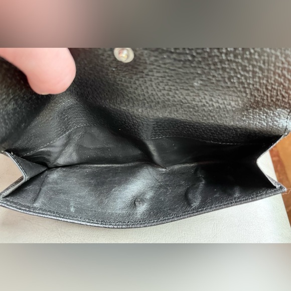 GUCCI Black Supreme Canvas and Leather Wallet - Picture 8 of 16